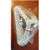 Perchas de Plástico Blanco, Pack 30 Unidades, Perchas Ligeras y duraderas, Percha con Ganchos para Ahorrar Espacio para, Ropa, T