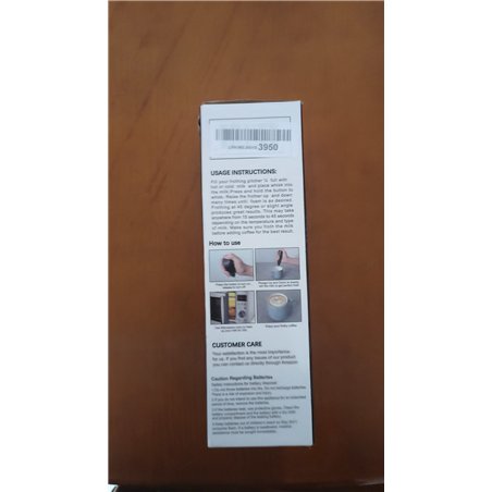 POWSAF Espumador de Leche, Batidor Leche Espuma con Soporte, 13000 RPM, Espumadera de Electrico, Batidora para Café, Latte, Capp