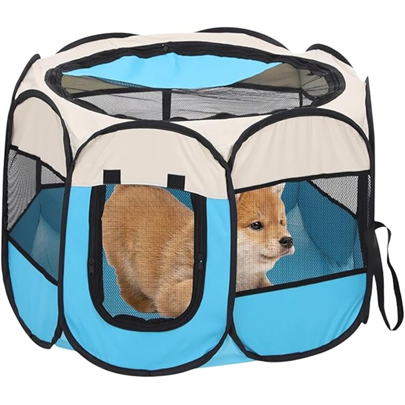 Tienda de campaña para gatos | Malla de playpen portátil para perros Kennel Playpen, jaula transpirable para patio, camping, pla