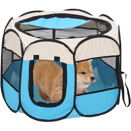 Tienda de campaña para gatos | Malla de playpen portátil para perros Kennel Playpen, jaula transpirable para patio, camping, pla