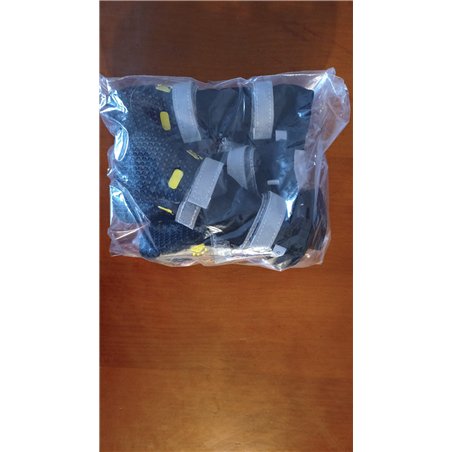 Zapatos Perro con Correas Reflectantes, Botas Perro de Alta a Prueba de Agua, Antideslizante Suela de Goma Perros Protector de l